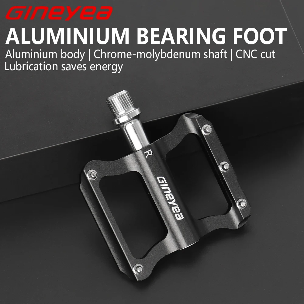 Gineyea K349 Сверхлегкая велосипедная педаль противоскользящая нескользящая из