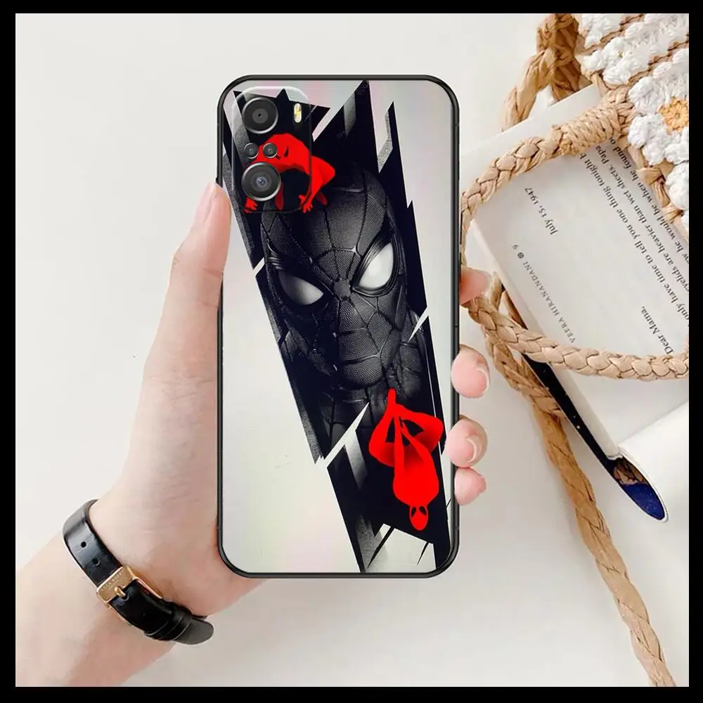 Фото Чехол для телефона с изображением Человека-паука 2022 для xiaomi redmi 11 Lite pro Ultra 10 9 8 MIX 4 FOLD 10T, Черный силиконовый чехол №4