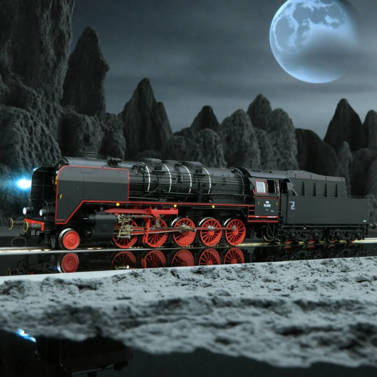 ROCO HO 1/87 Паровоз BR50 пластик | AliExpress