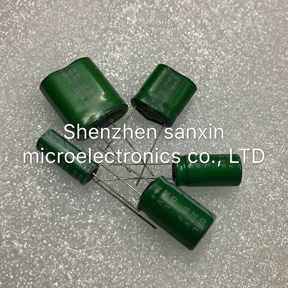 10pcs/lot 5.5V 2.5F super capacitor 2.7v 3F 1F 5v 2.7V 10F 2.7V 3.3Ffarad capacitor super capacitor