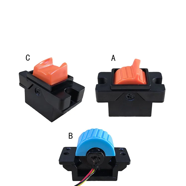 

Пальцевое колесо SMC102 Одноосный рокер для большого пальца в зале Промышленная ручка Инженерный джойстик для зала с дистанционным управлением