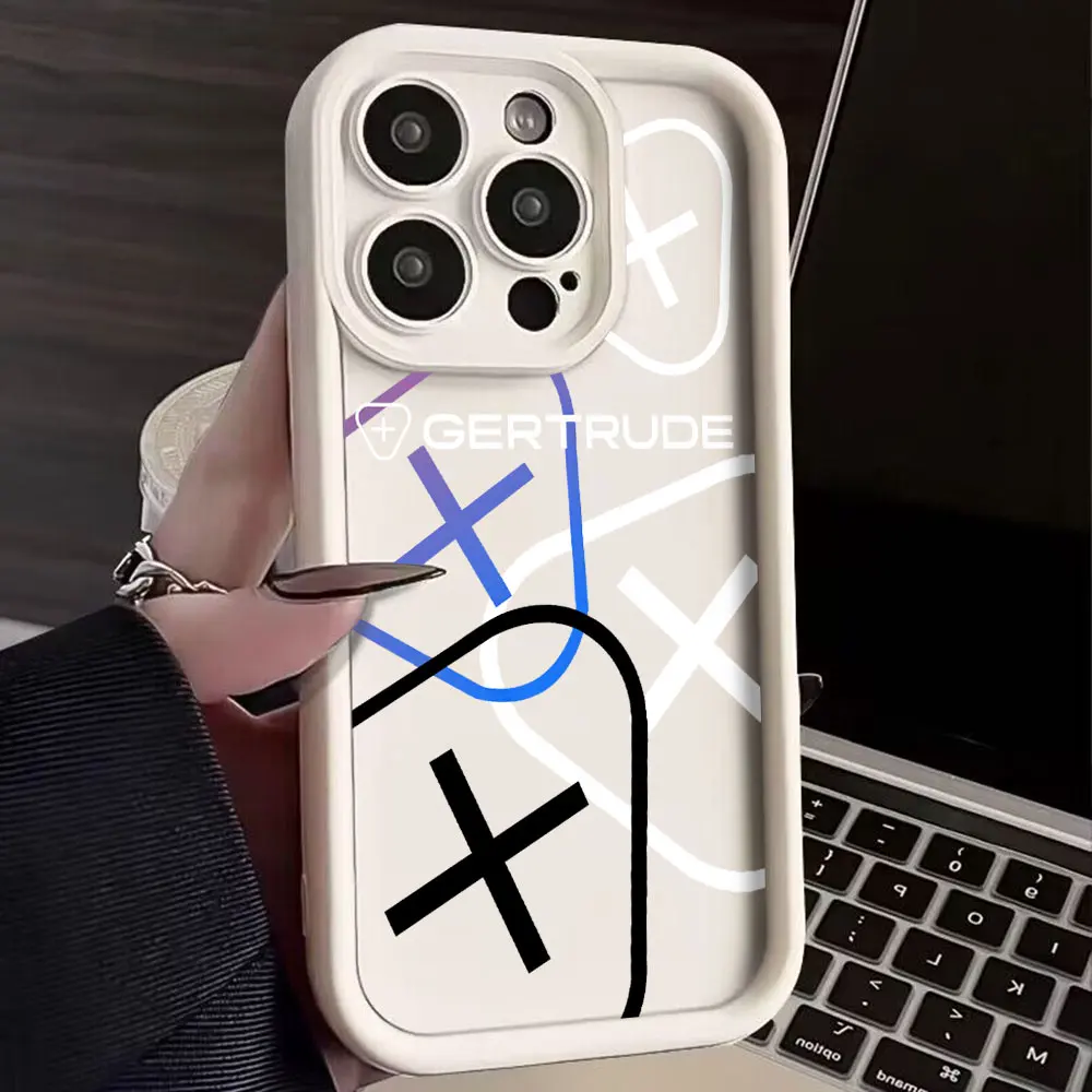 Прекрасный модный чехол для телефона iPhone 16 15 14 13 12 11 Pro Max Mini XR XS X 7 8 6 6s Plus мягкая