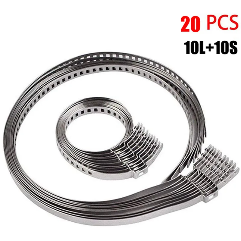 

Универсальный Комплект Хомутов Для ШРУСа, 10/20 Шт., Регулируемые Зажимы Для Приводного Вала Из Нержавеющей Стали, 31-41 Мм