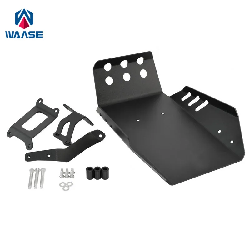 waase For Yamaha MT-09 FZ-09 FZ09 MT09 2014 2015 2016 2017-2020 Belly Pan Engine Guard Skid Plate Frame Protector 4mm Thickness