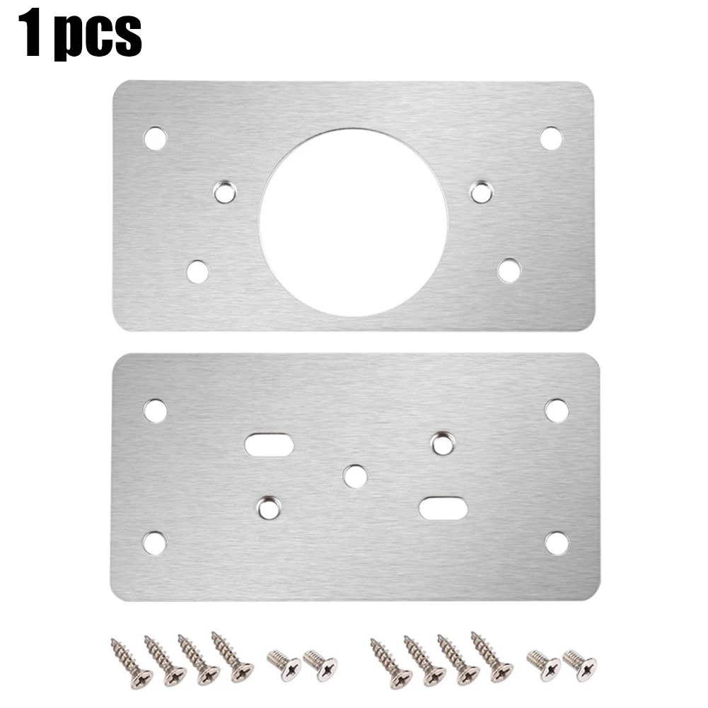 

1/2/4/10pcs Hinge Repair Plates Stainless Steel Install Fixing Plate Furniture Wardrobe Door Hinge Repair Board Hardware