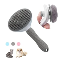 auleodor pet dog hair brush cat comb grooming care cat brush stainless steel comb for long hair dogs cleaning pets accessories