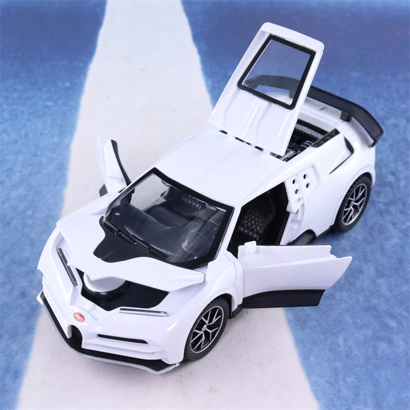 Модель спортивного автомобиля Bugatti Centodieci 1:32 из металлического сплава | Игрушки и