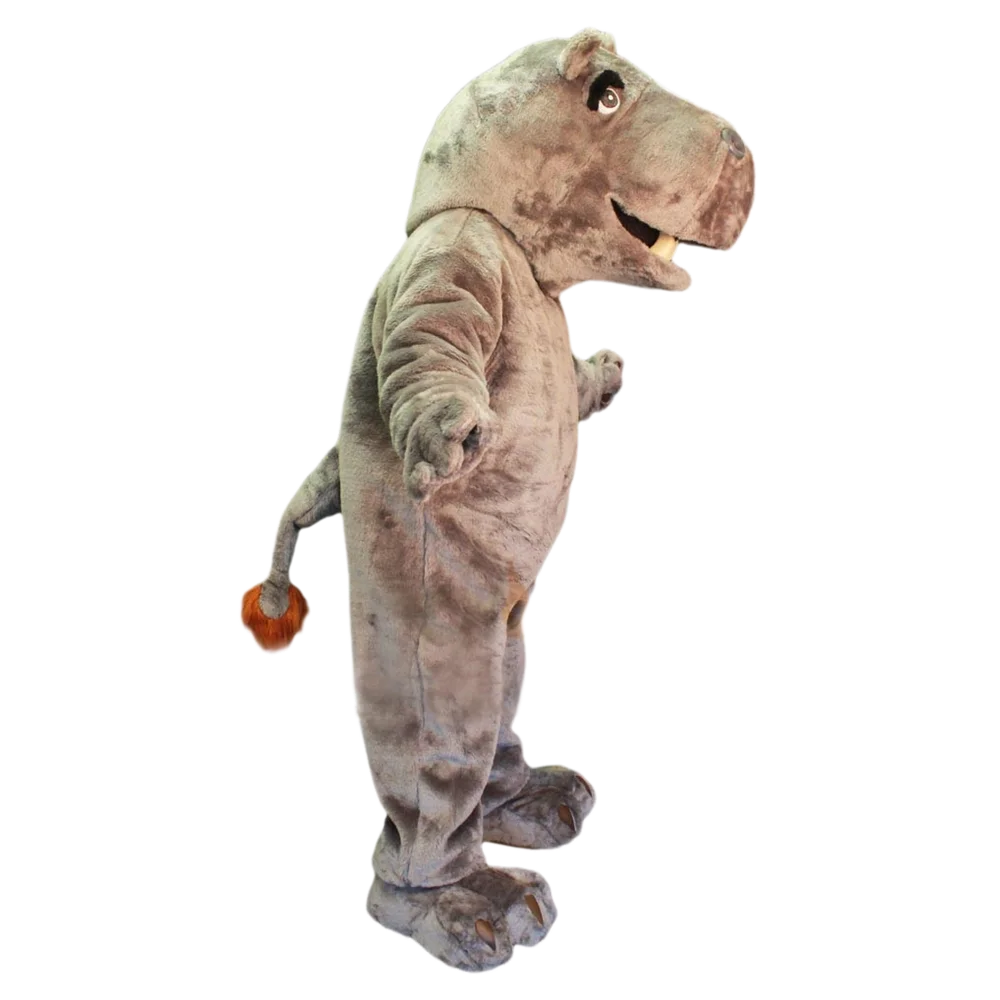 Дружественный костюм талисмана бегемота размер для взрослых персонаж