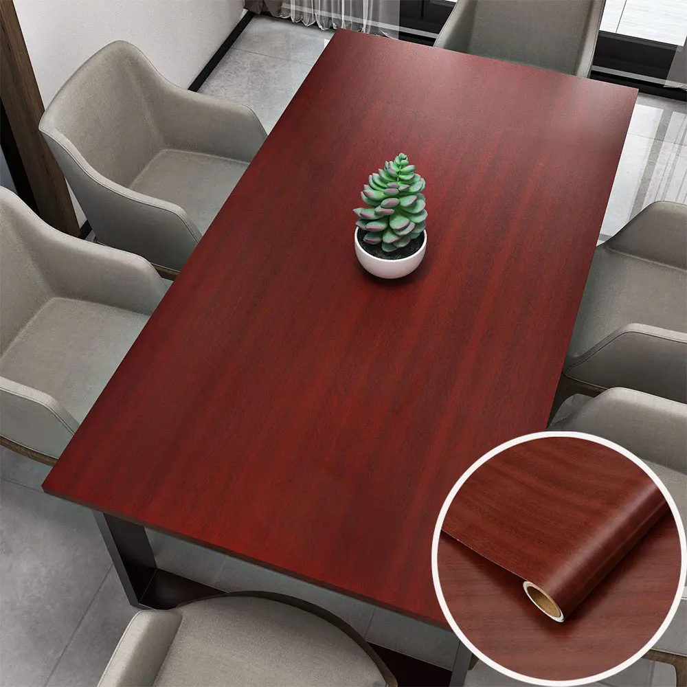 wood grain contact paper for kitchen cabinets furniture vinyl wall stickers self adhesive wallpaper desk door decorative films free global shipping