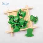 Банты для волос золотой рыбка с шармом на удачу