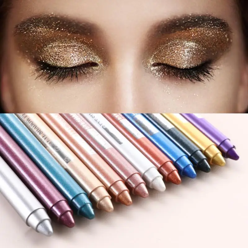 

Color Eye Shadow Pencil Long-lasting easy to wear Non-smudge-free Sharpener And Sharpening Eye Shadow Pen Eye Shadow Stick