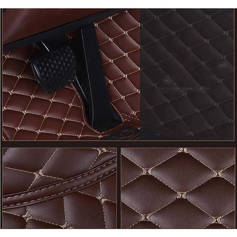 Кожаные автомобильные коврики для правого руля Toyota Corolla гибридные подключаемые