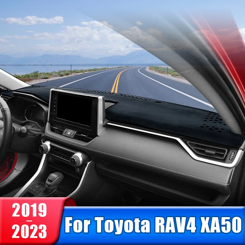 

Солнцезащитный козырек для приборной панели автомобиля, коврик для Toyota RAV4 XA50 2019 2020 2021 2022 2023 RAV 4, гибридная Нескользящая накладка, аксессуары