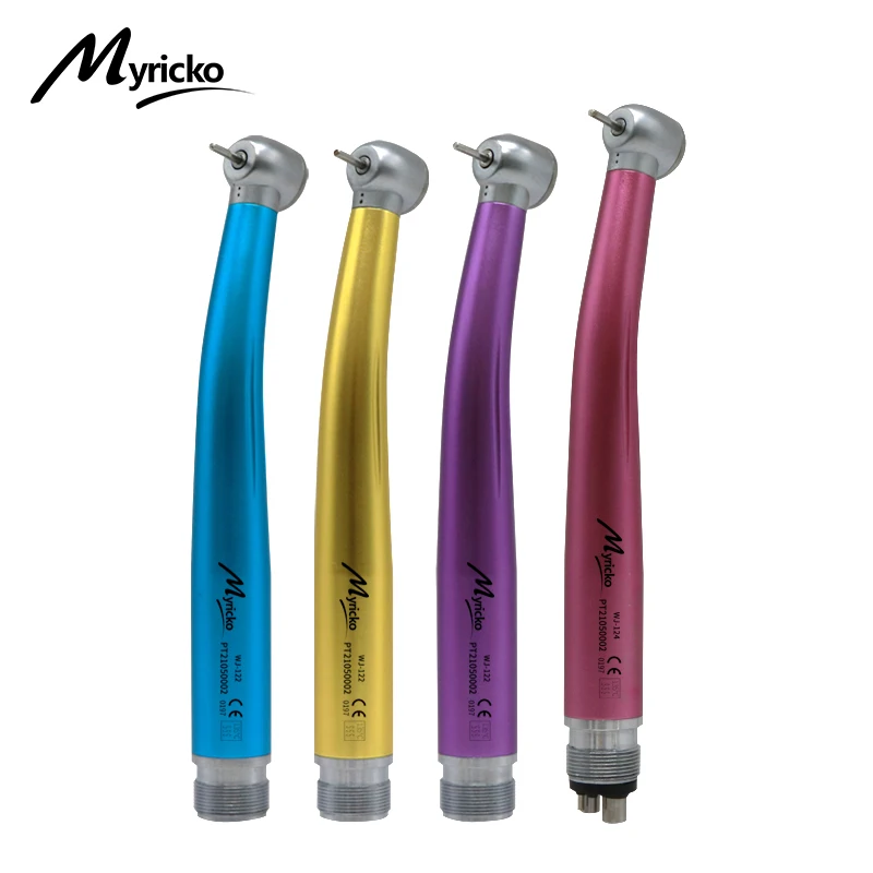 Dentistry Colorful High Speed Handpiece Air Turbine B2 M4 Ceramic Bearing Dental Teaching Model Products Dentist Tips NSK Style