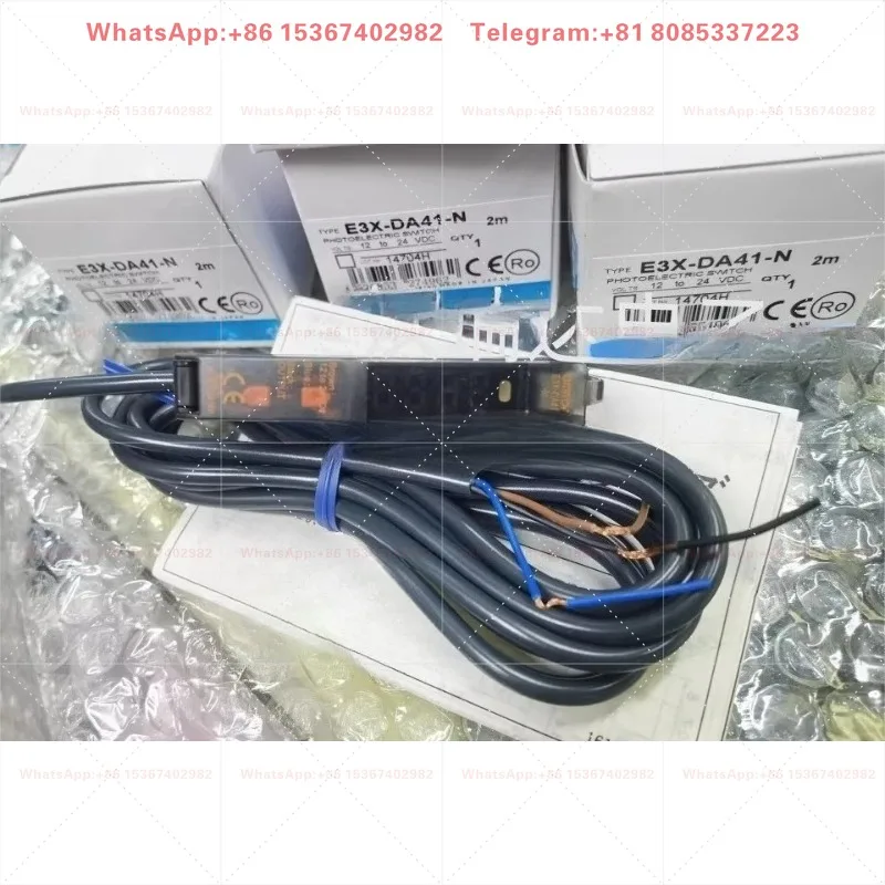 Фото Оригинальный оптоволоконный усилитель E3X-DA41-N E3X-DA6-S E3X-ZA11 E3NX-FAO №2