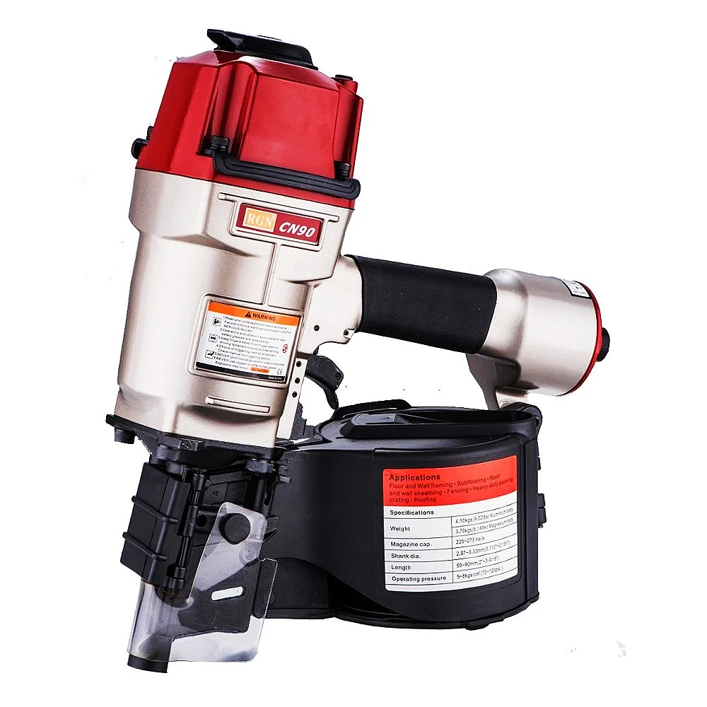 CN90 CN90B Пневматический пистолет для прокатки гвоздей Пистолет стрельбы