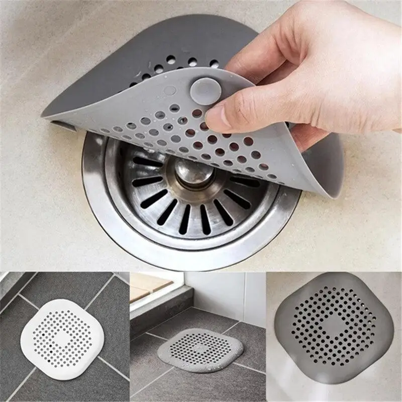 

Household Kitchen Sink Filter Shower Drain Hair Catcher Stopper Bathroom Floor Drain Cover Universal Anti-clogging Sink Strainer