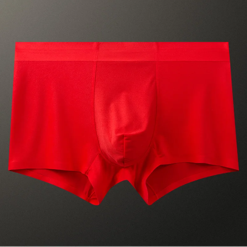 

2019 Male Panties high quality Men's Underwear Boxers Breathable Man Boxer Solid Underpants Comfortable Brand Shorts 6706