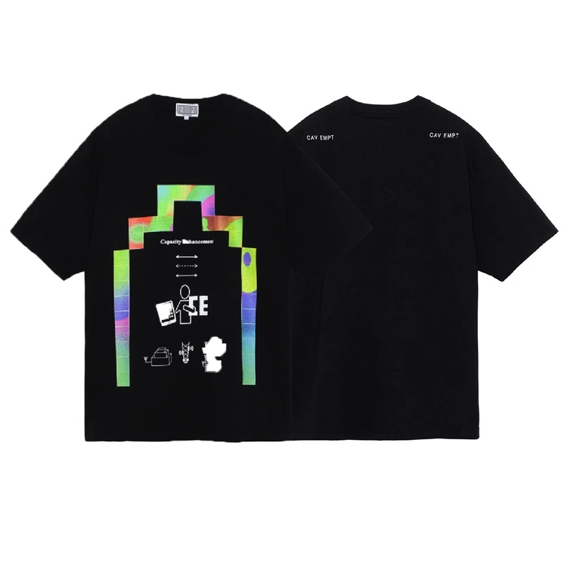 

Best Quality 2022ss Reflective Cav Empt Fashion T Shirt Men 1:1 CAVEMPT C.E Women Tee Tops Streetwear Shirts Men Clothing