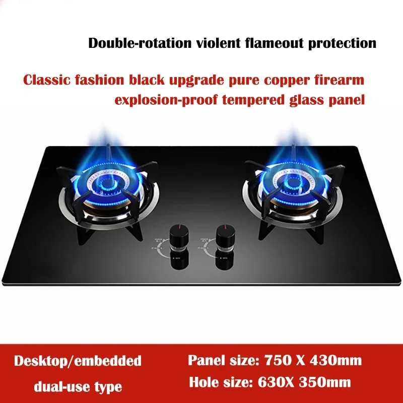 Жестокая пожарная плита с двойной головкой 4 2 кВт/бытовая настольная встроенная
