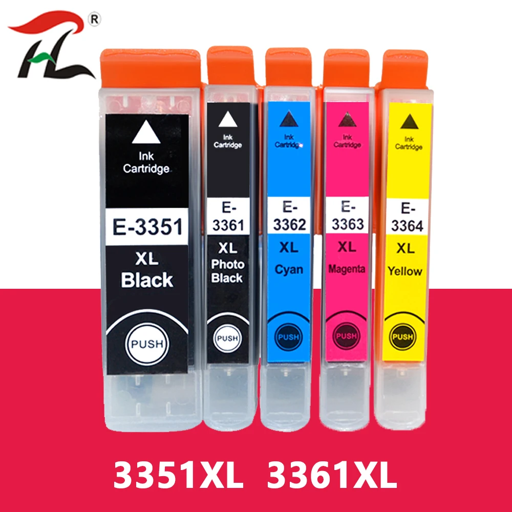 5PK 33XL совместимый чернильный картридж для принтера Epson XP-530 XP-630 XP-830 XP-635 XP-540 XP-640 XP-645