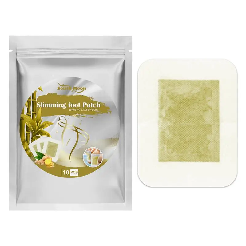 

10 шт., накладки для ног с имбирем, для скульптурирования тела