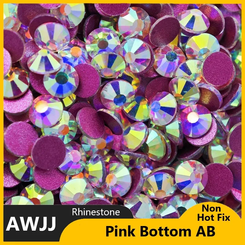 AWJJ Boutique Crystal AB не горячая фиксация Женская задняя планка ткань одежда искусство