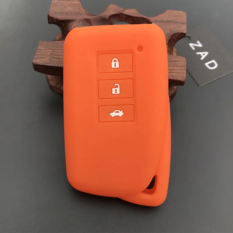 

Для Lexus NX GS RX ES GX LX RC IS 250 200 350 300H 450H CT200 RX270LX NXIS 3-кнопочный силиконовый чехол для автомобильного ключа Защитный чехол-брелок