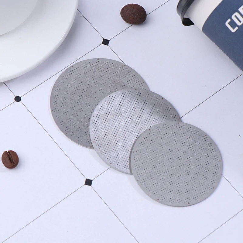 Фильтр для кофе из нержавеющей стали термостойкая сетка бариста 51/53/58 мм