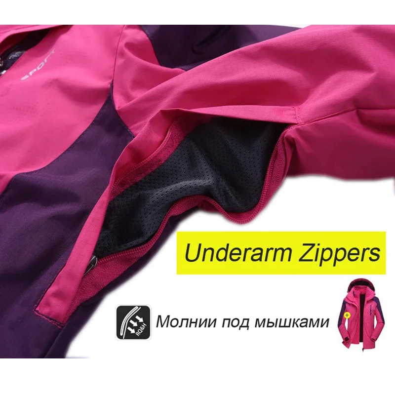 Лыжный костюм женская зимняя одежда для катания на лыжах сноуборде толстые