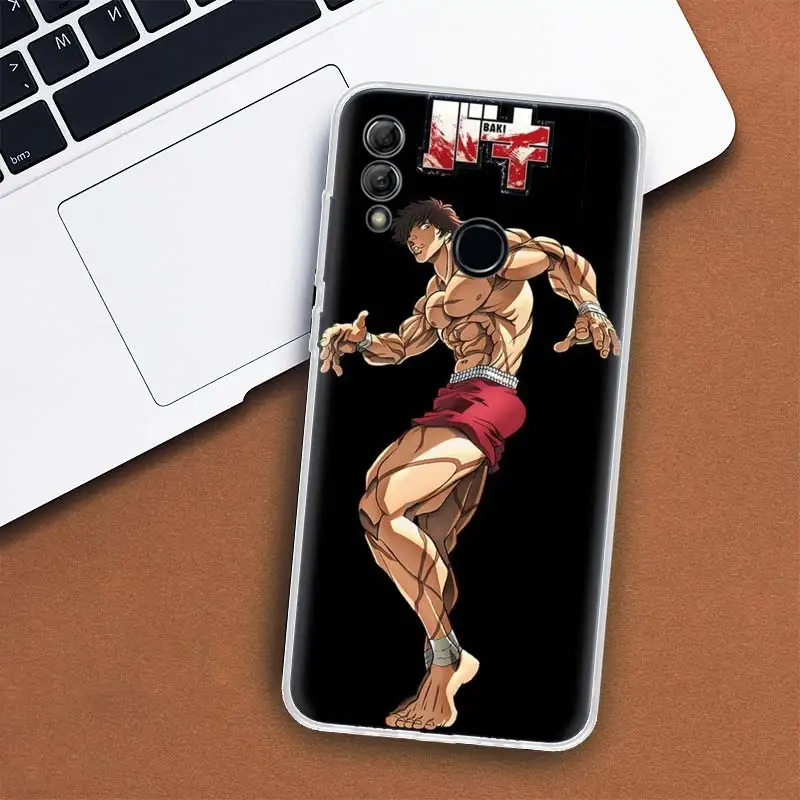 Оригинальный чехол Baki the Grappler для Huawei Honor 50 20 Pro P Smart Z 2021 Y5 Y6 Y7 Y9 10i 9 Lite 9X 8A 8S 8X 7S 7X 7