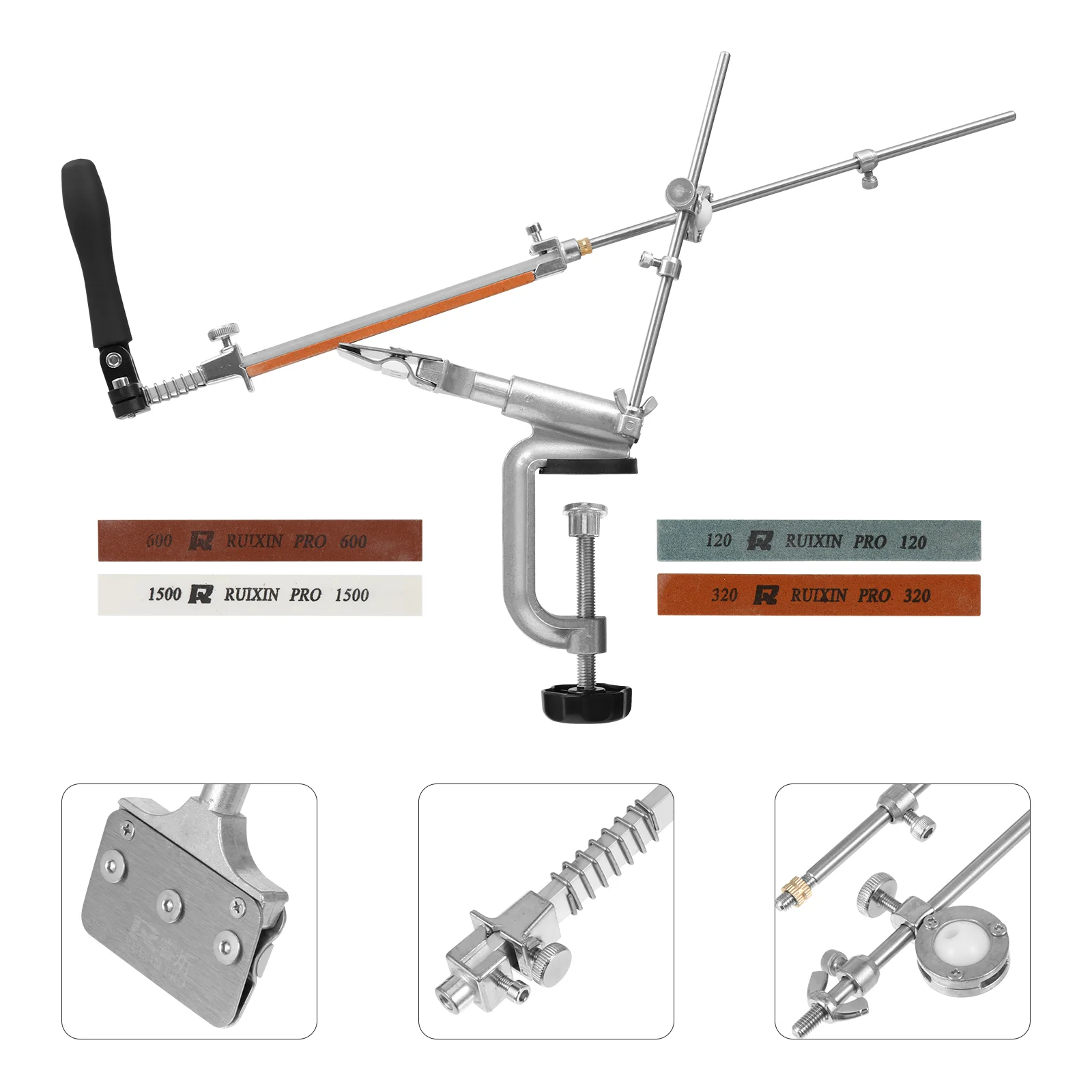 

Knife Sharpener Kitchen Diamond Whetstone Cutters Grinding Tool Alloy Fixed-Angle Hatchet