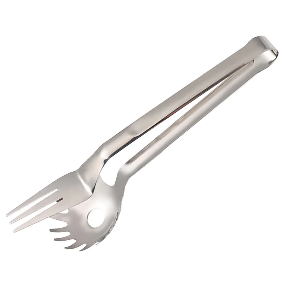 

Tongs Spatula Clamp Barbecue Tong Serving Buffet Party Pancake Dessert Metal Frying Egg Spaghetti Bread Slotted Steel Stainless
