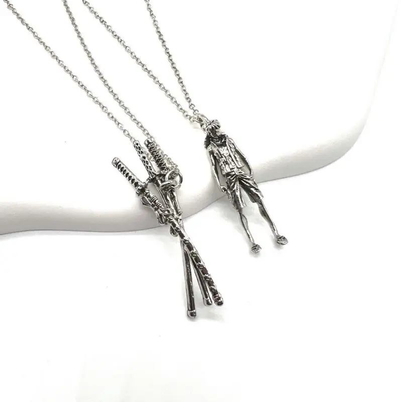 Аниме цельная деталь флуффи Зоро периферийная модель в стиле ретро парные