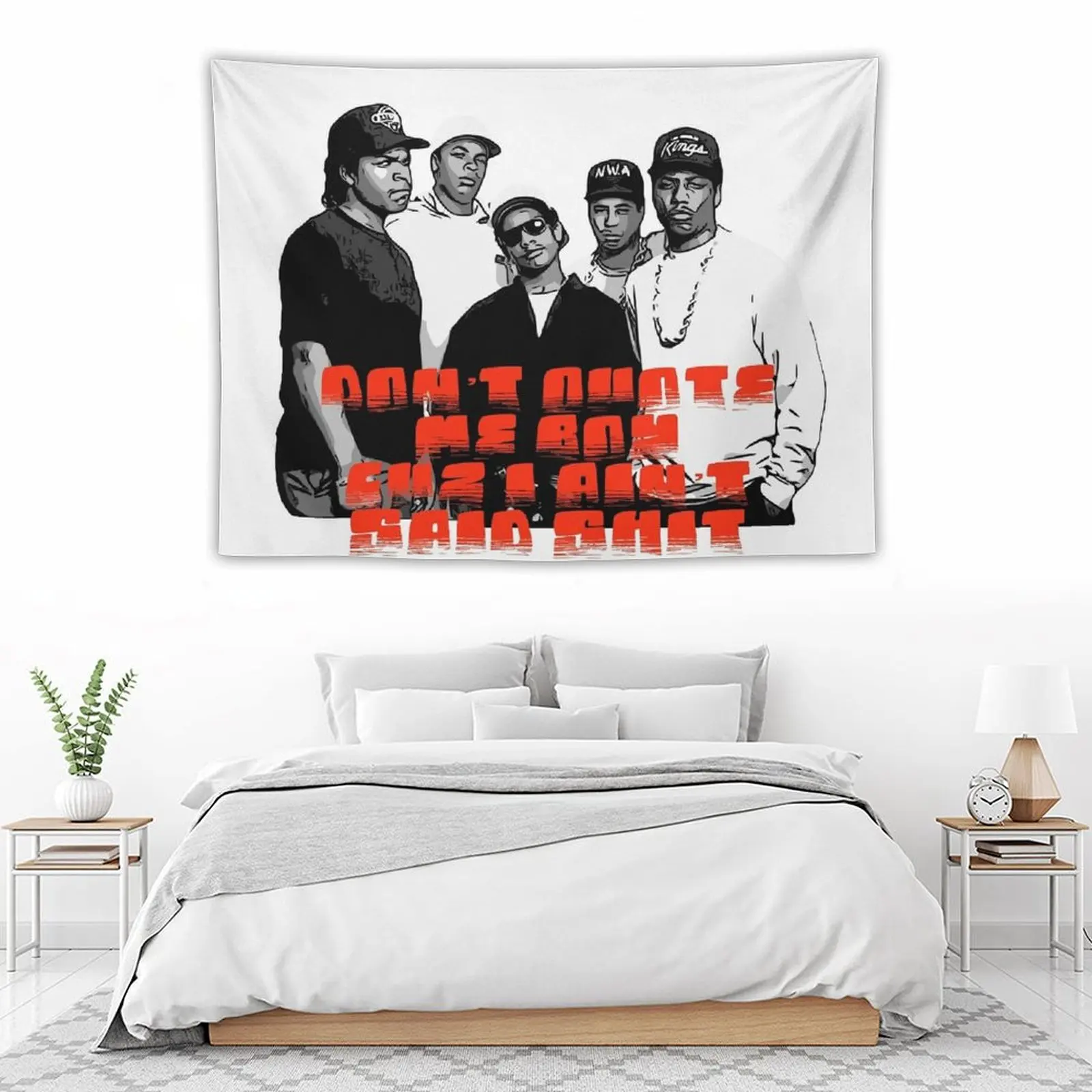 Футболка nwa худи eazy e icecube гобеленовое украшение для комнаты