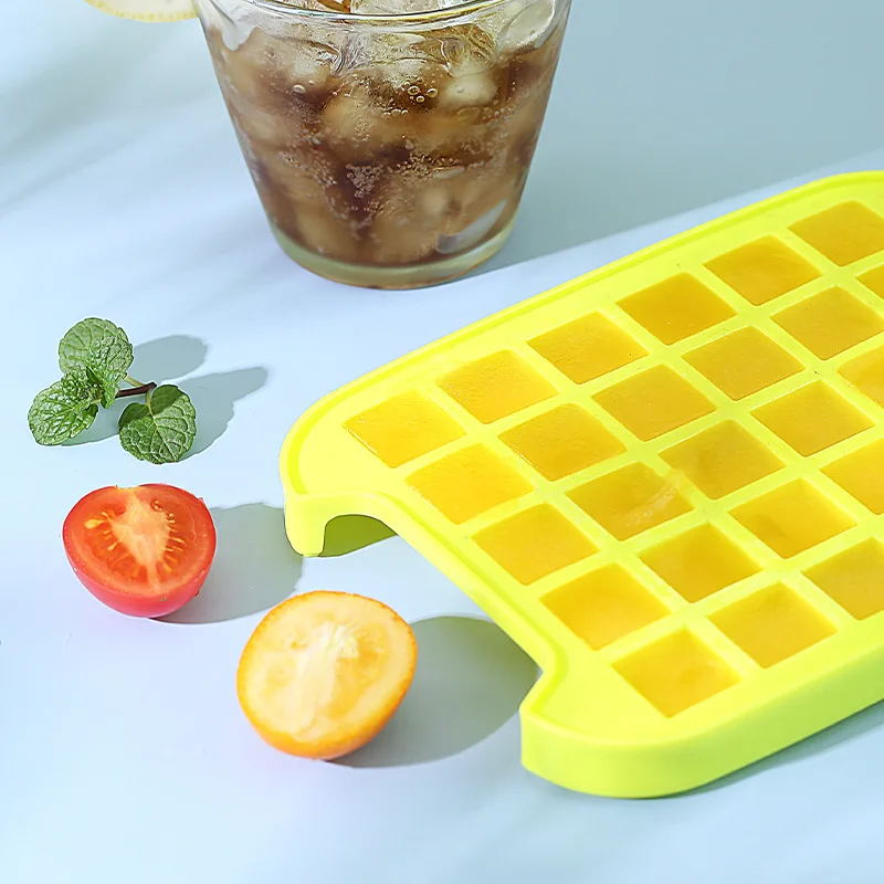 

120 Grid Mini Silicone Ice Tray Ice Cubes Foldable Ice Mold Ice Breaker Ice Grid Tray Small Square Mold Ice Maker Silicone Mold