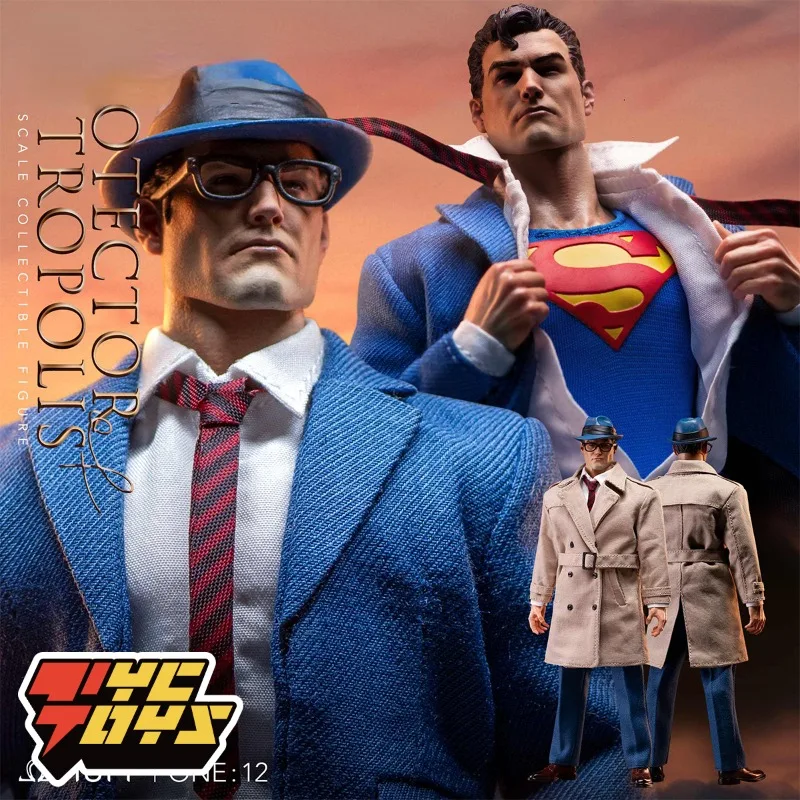 

TYCTOYS MUFF TOYS 1/12 Guardians of Metropolis Call of Action Clark Kent Superman Anime Action Figure Toy Gift