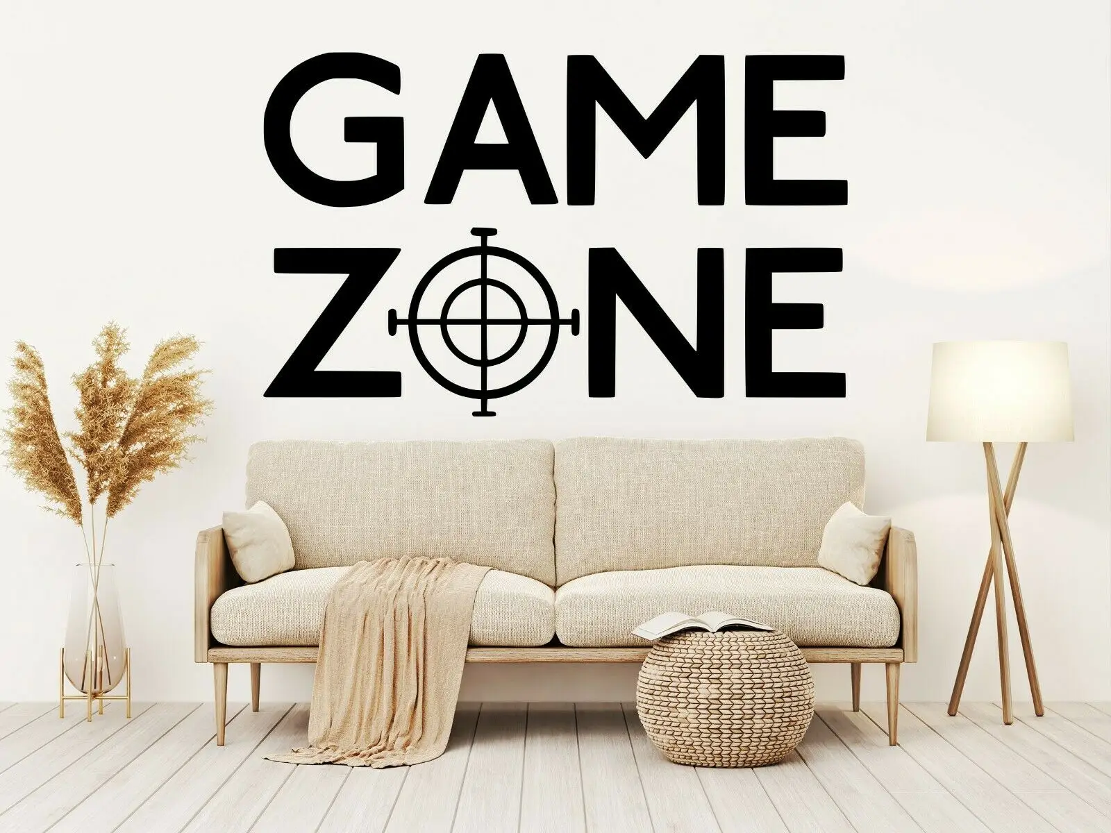

Game Zone Wall Art Stickers Decal Decor Vinyl Poster Mural removeable Custom DIY Kids gift