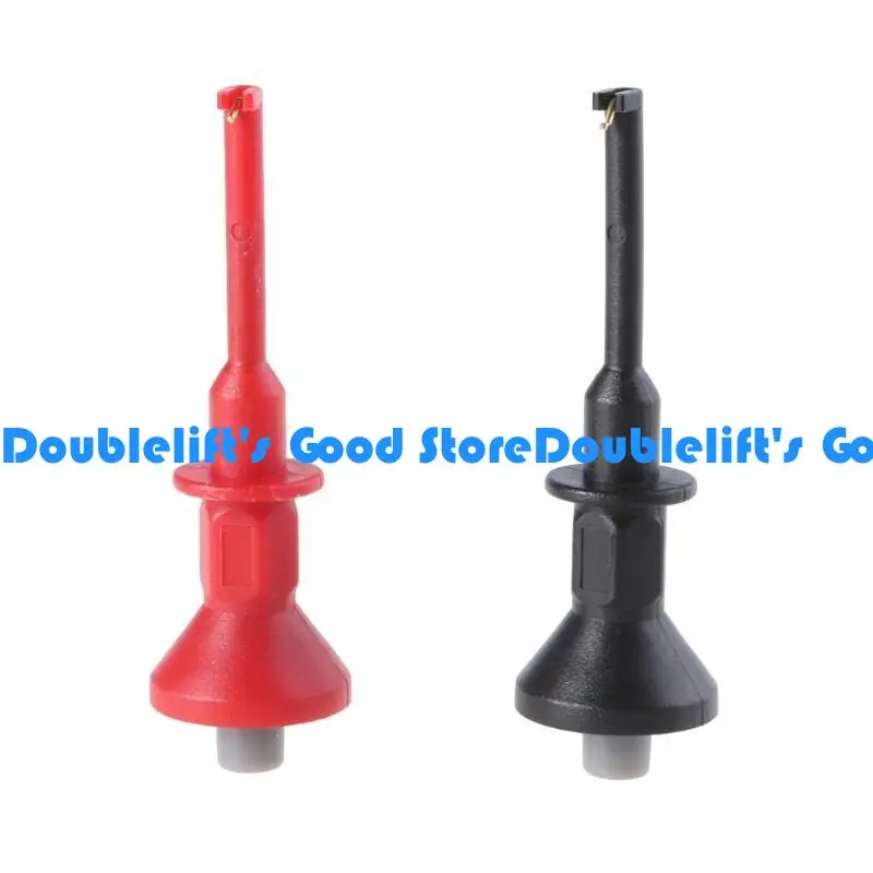 R9UF Multiemeter Test Leads Clip Clip для 2 -мм заглушек зонды Electronic IC Grabber 2pack