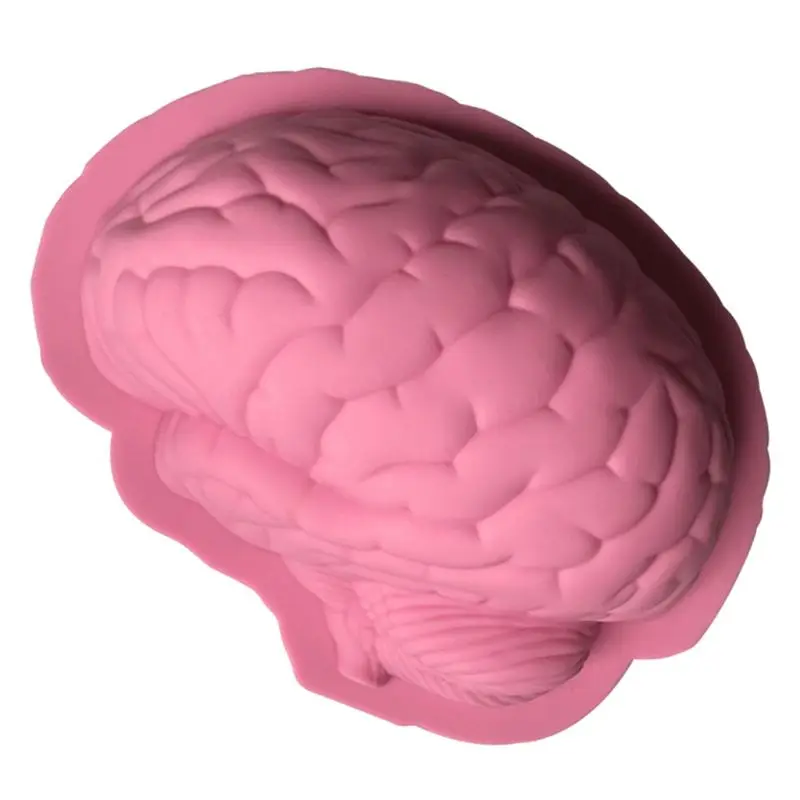 

Форма человеческого мозга, силиконовая форма, форма для торта на Хэллоуин, желе, десертная форма, инструменты для выпечки