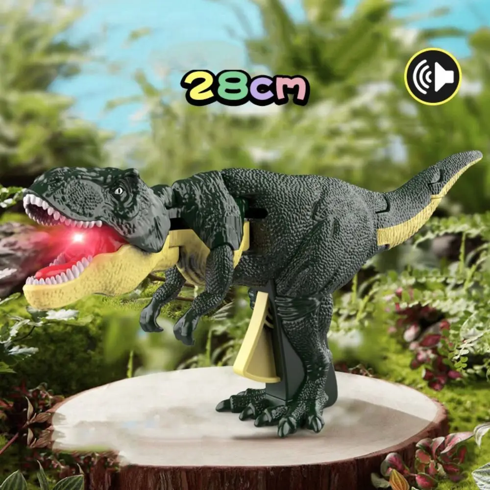 

Children's Pressing Dinosaur Tiktok Toy with Swing Bite Trick Toys High Quality Simulation Explorative Dinosaur for Kids Gift