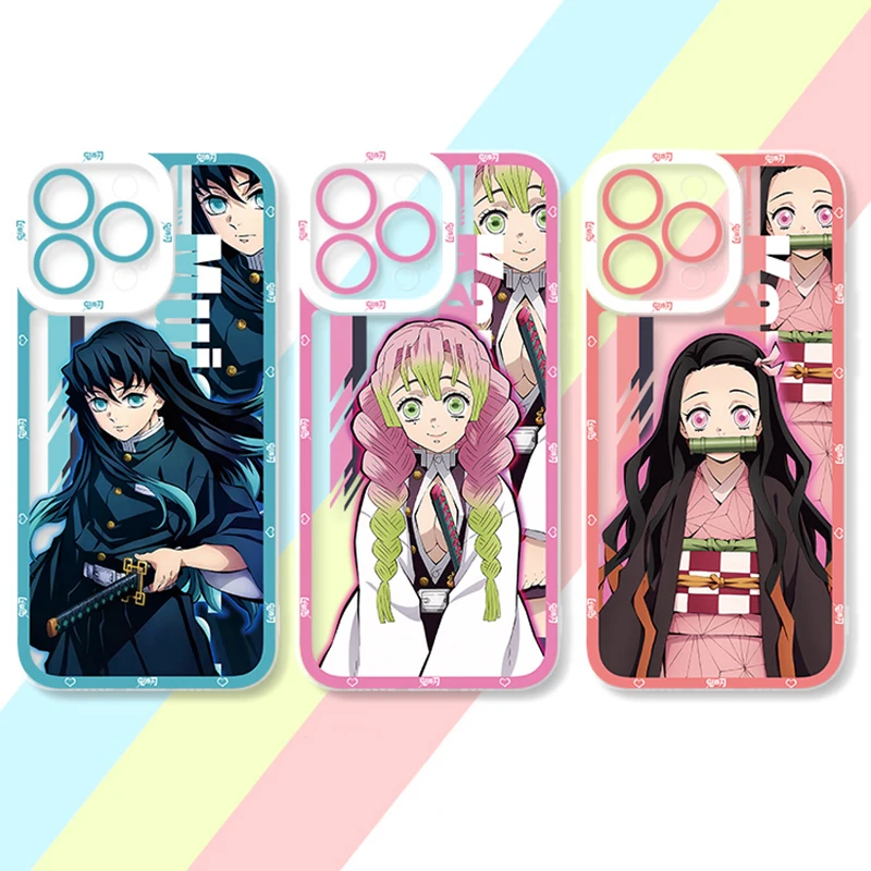 

Anime Demon Slayer Soft Case for Huawei Honor 10 10i 20 20i 30 30S Lite 50 60 SE 70 8X 9X Pro V20 V30 V40 Clear Silicone Cover