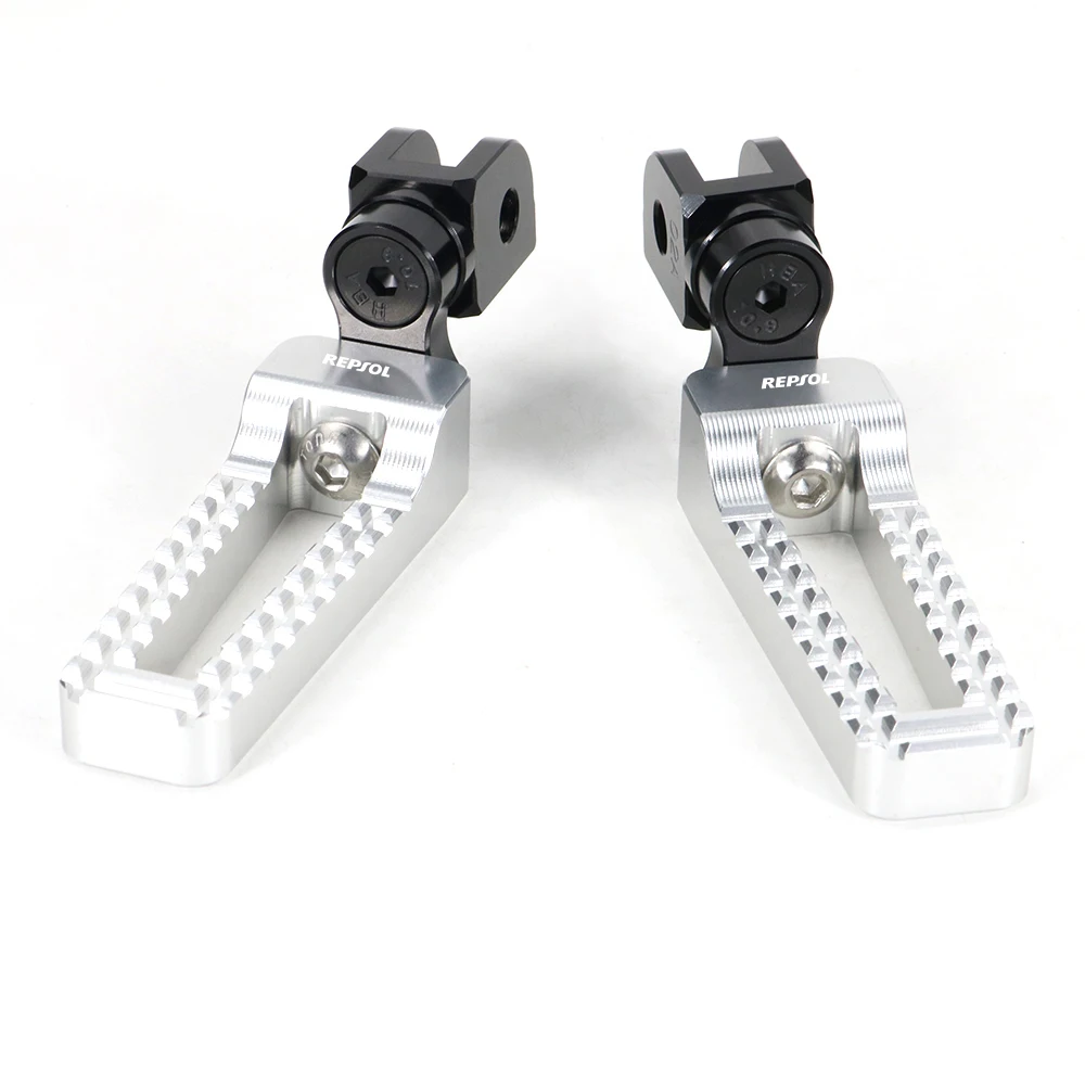 Передние Подножки для мотоцикла регулируемые педали Honda CB500F CB500X CBR500 2013-2022 CBR1000RR