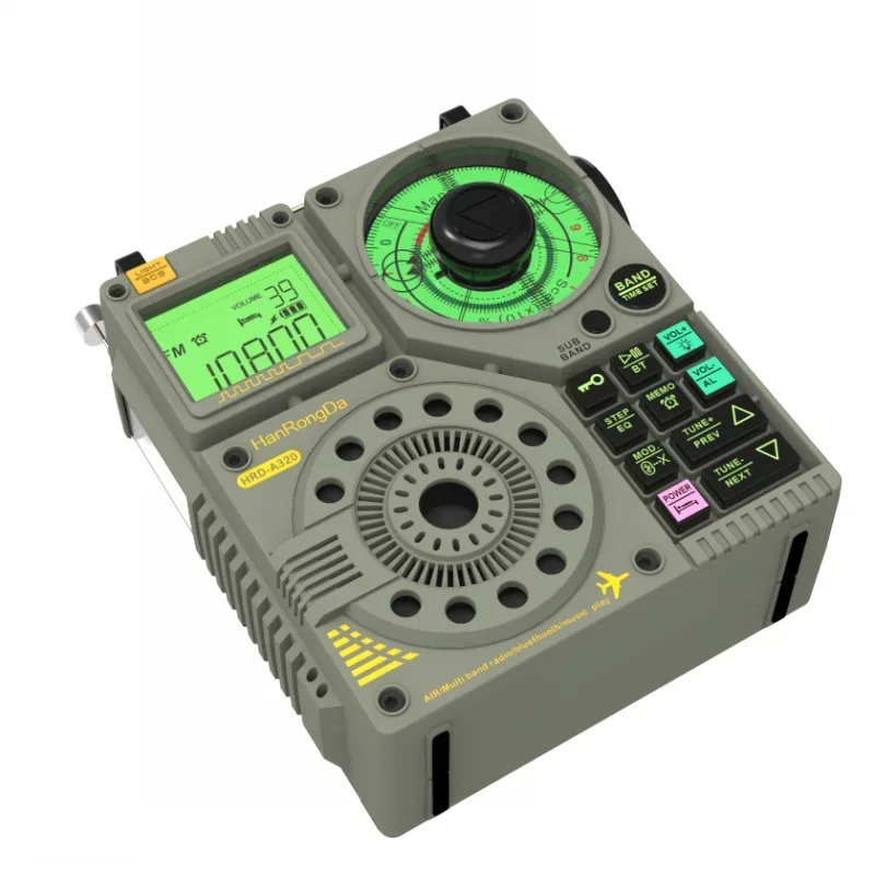 HanRongDa HRD A320 FM MW SW VHF WB многодиапазонное радио Bluetooth 5 0 динамик авиационный диапазон