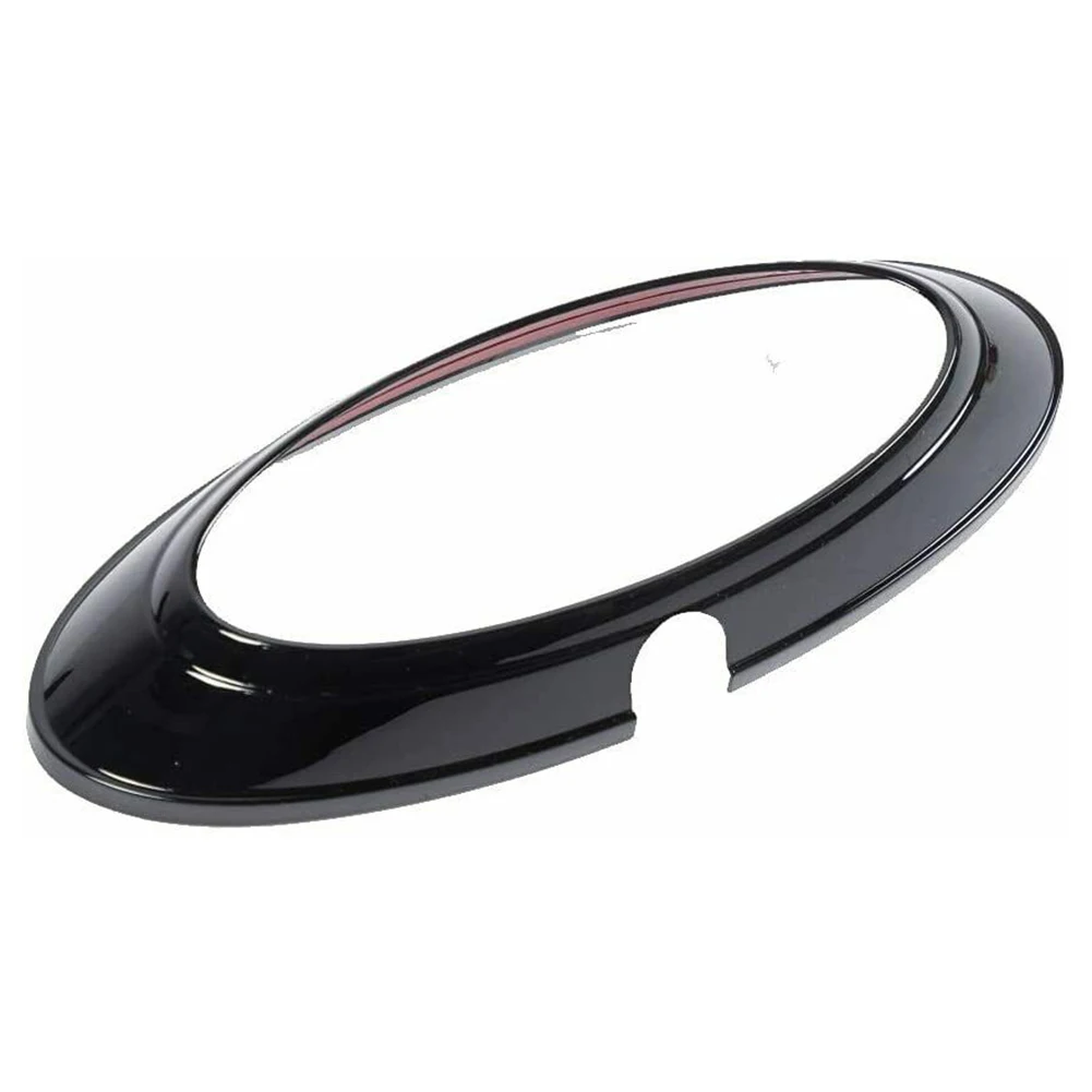 

For Ford F-150 2009-2014 Car Rear Badge Ring Logo Frame Cover Exterior Back Emblem Decoration Trim Emblem Cover Trim