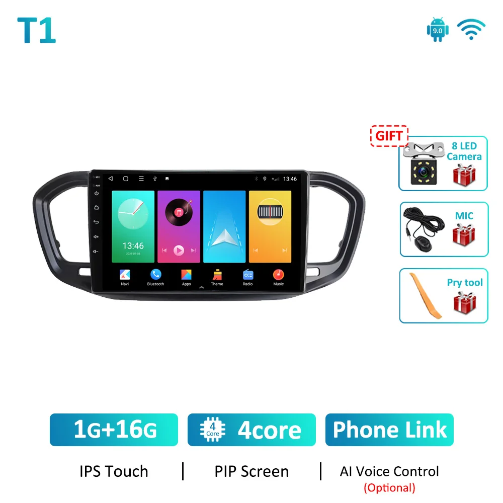 

Автомагнитола Icreative QLED Android 10 для Lada Vesta NG 2023 мультимедийный видеоплеер Навигация стерео GPS 4G CarPlay Авторадио DSP