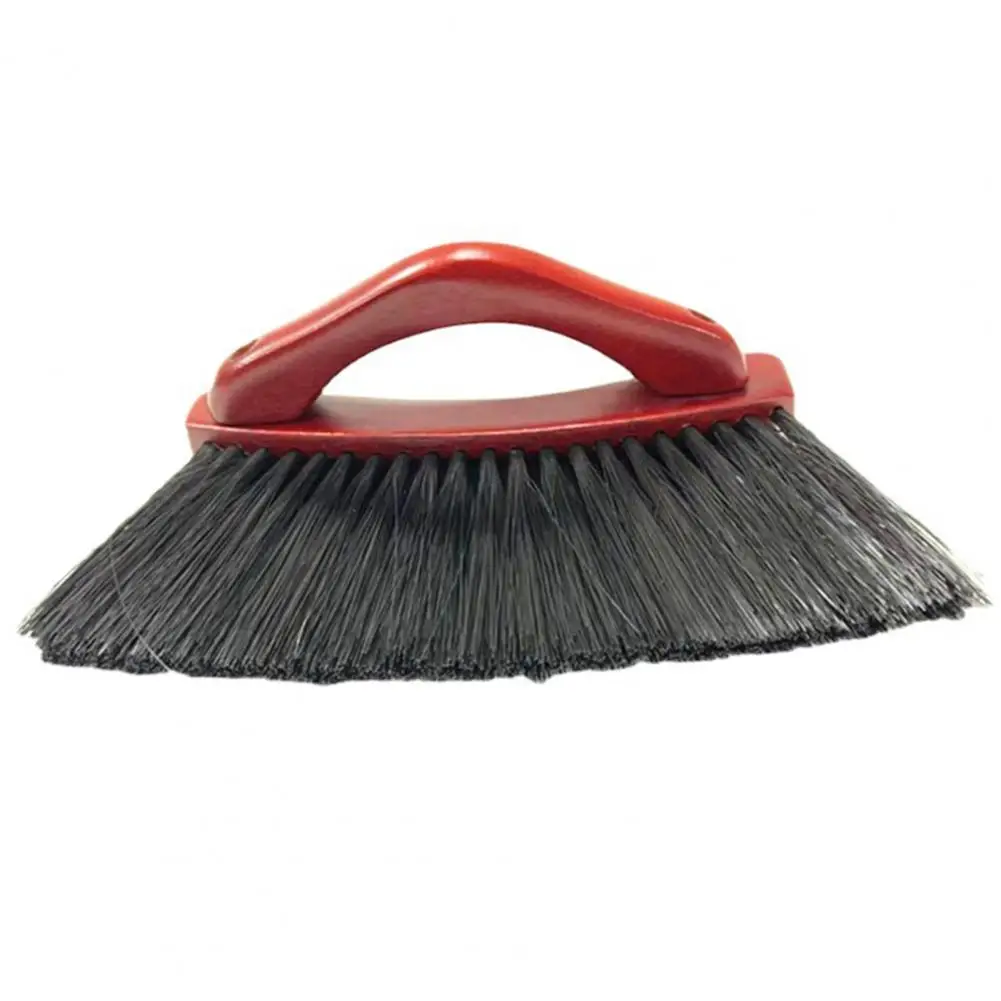 

Curved Brush Dense Bristle Non-scratching No Shedding Resilient Cleaning Table Edge Seam Brushes Billiards Supplies