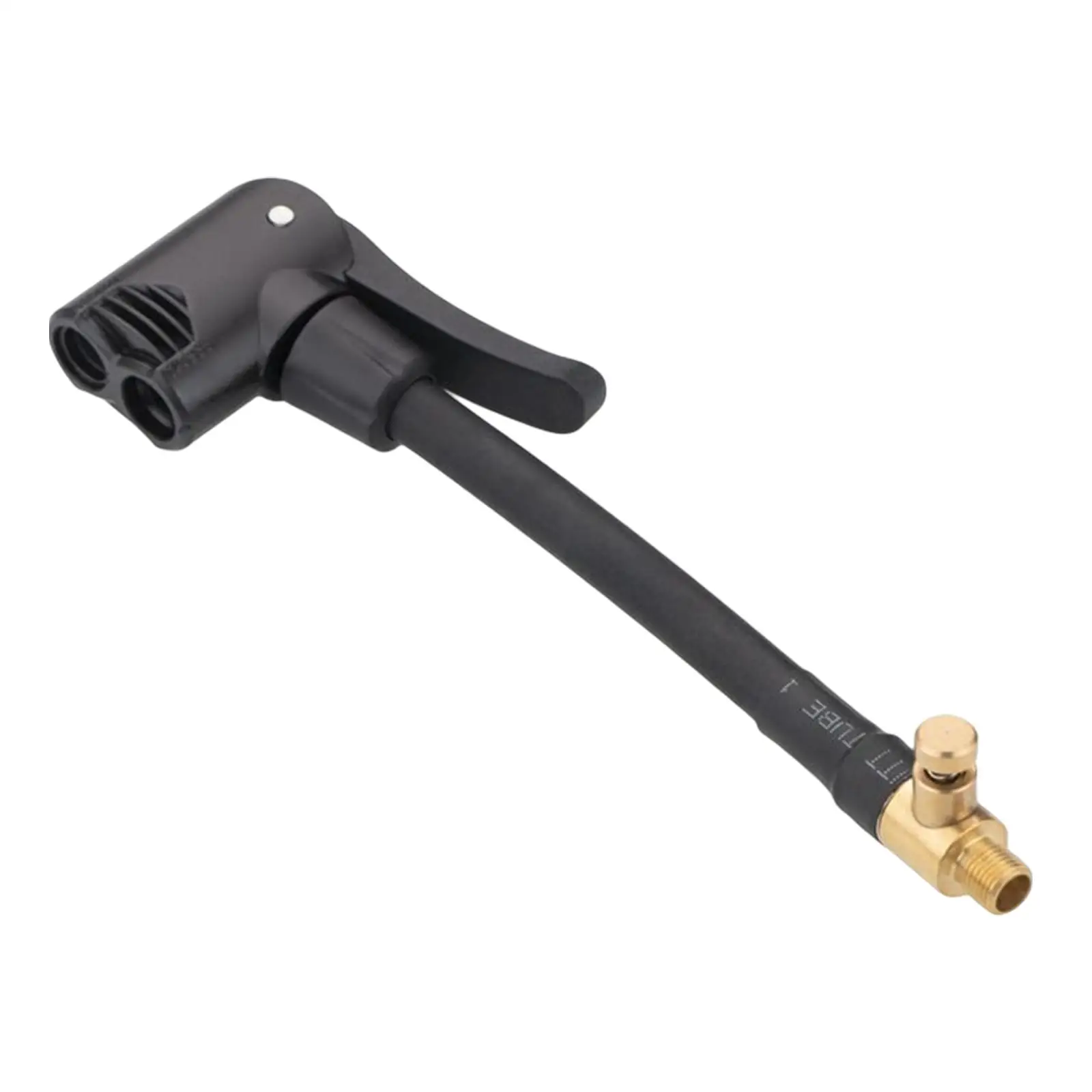 

Car Tire Air Inflator Hose Inflator Pump Extension Connection Universal Fitting with Deflate Hose, with Brass Collet