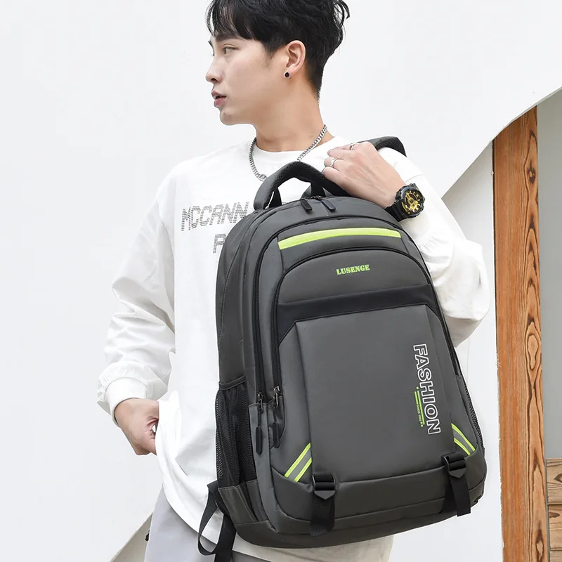 

Waterproof Schoolbag teenager laptop backpack high School Bags For Boys large school Backpack book bag travel mochila infantil