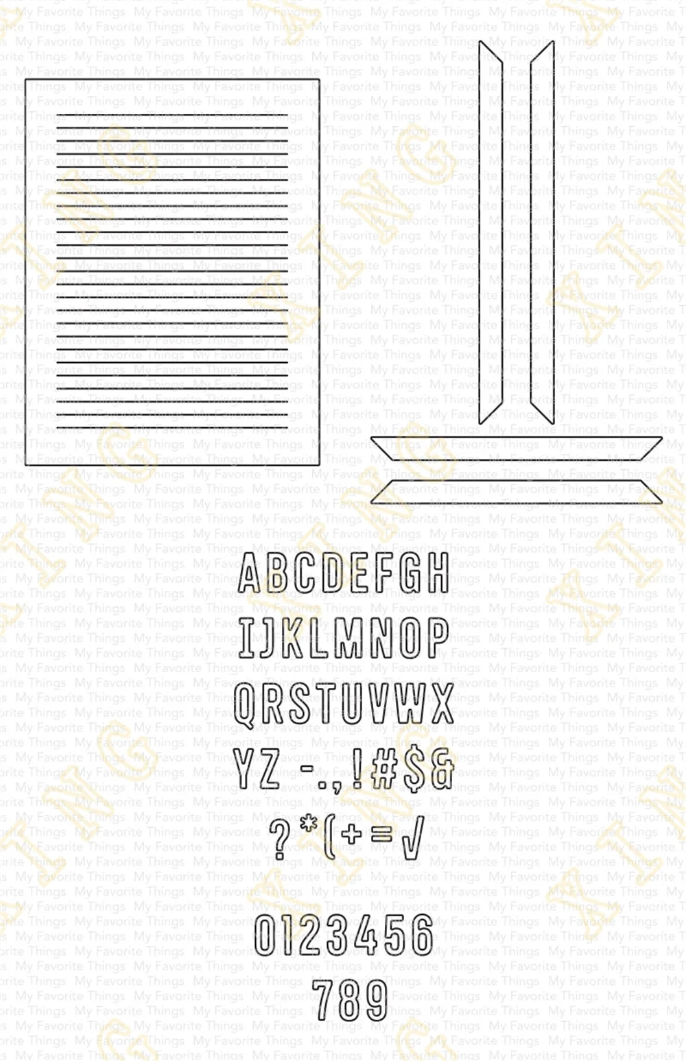 Рамка доска для письма алфавит металлические Вырубные штампы сделай сам